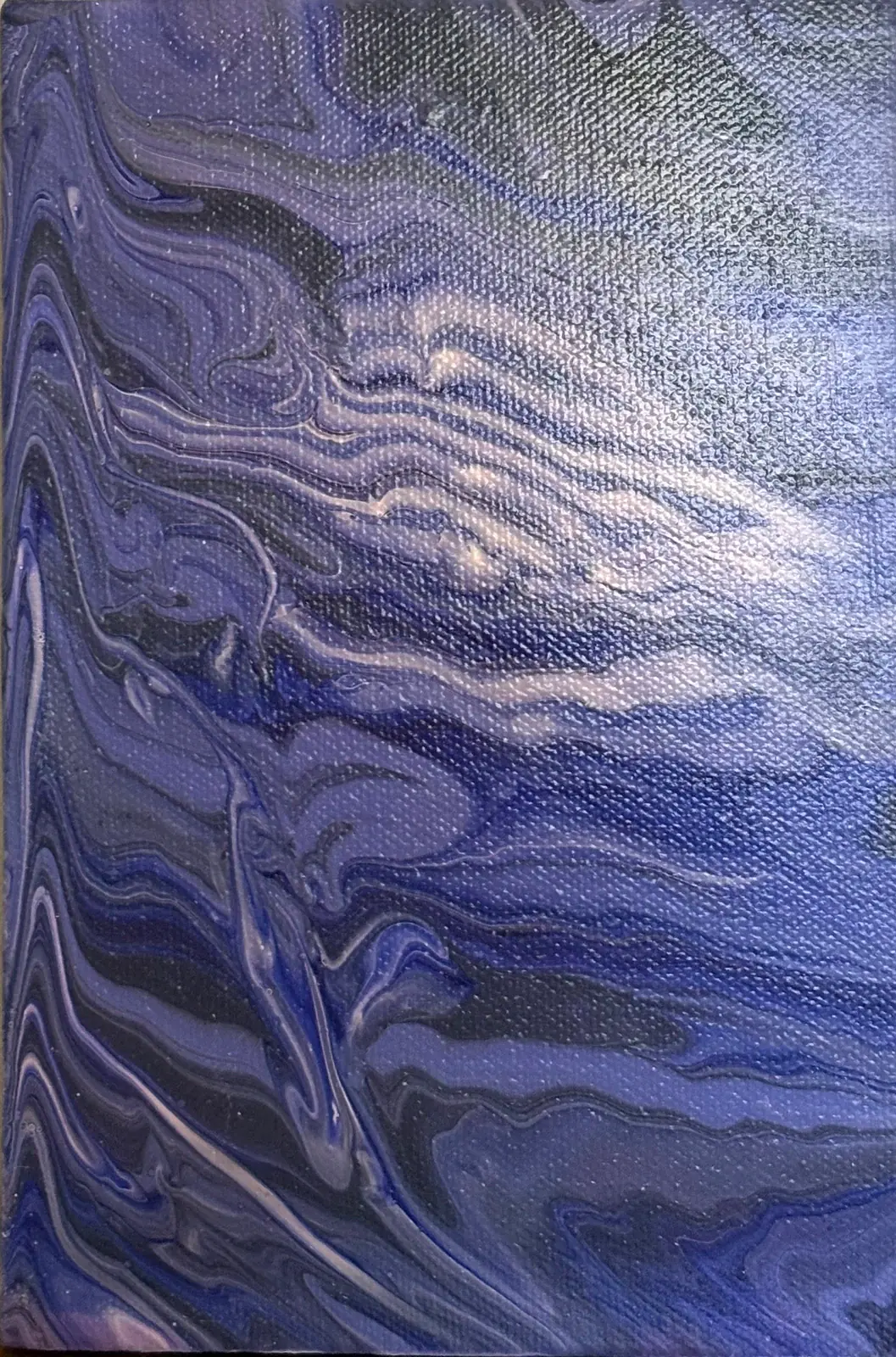 De blå skiftningarna - Acryl door Ann-Christin (Acmpainting) Martinsson