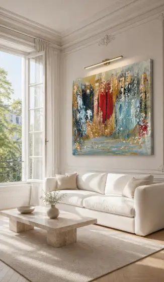Mitt i allt - Acryl door Johanna Odder