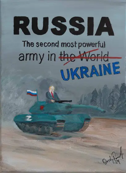 The Second Most Powerful Army - Akryl av Andy Renard