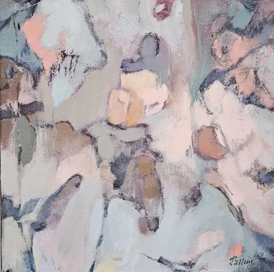 The Possibility of Meaning - Acryl door Tatiana Hellum
