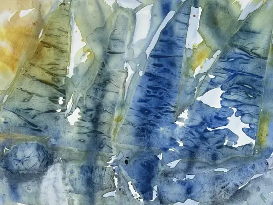 Sommar, sol, segel - Aquarel door Eva Henriksson