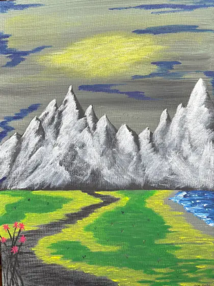 Drömlandet - Akryyli taiteilija Ann-Christin (Acmpainting) Martinsson