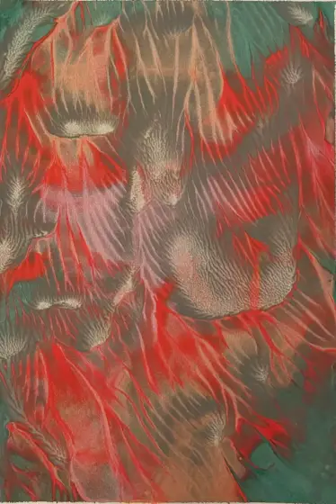 Livets ådror - Akryyli taiteilija Ann-Christin (Acmpainting) Martinsson