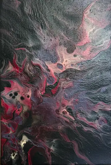 Mannen - Acryl door Ann-Christin (Acmpainting) Martinsson