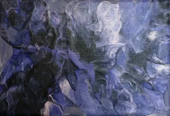 Samurajen - Acryl door Ann-Christin (Acmpainting) Martinsson