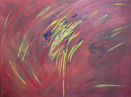 Virvelvind - Akryl av Ann-Christin (Acmpainting) Martinsson