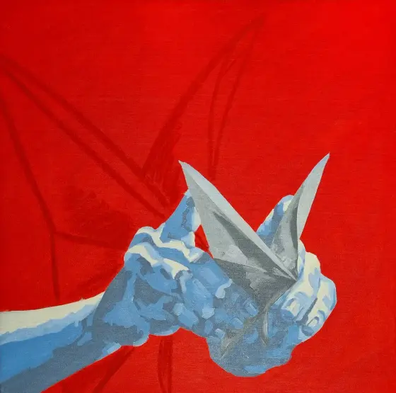 Steg nr. 1 - Acryl door Lovisa Kexel Sandberg