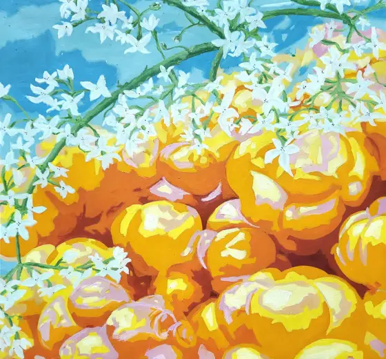 Hjortron – Oil by Lovisa Kexel Sandberg
