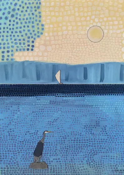 Mitt Universum - Akryl av Vivianne Otsa
