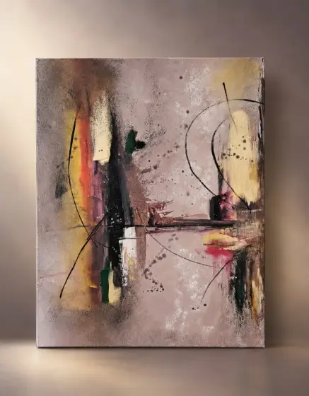 Between Two Worlds - Acryl door Donna