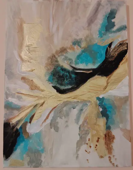 Unspoken - Acryl door Donna
